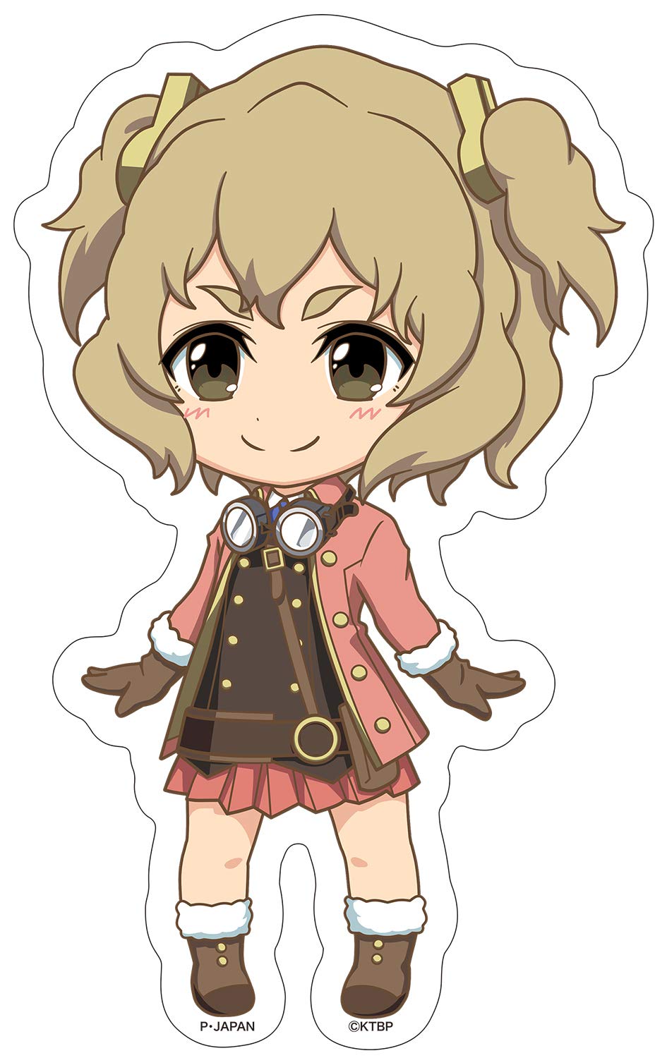 Plex KHG-18 Kotobuki Squadron Character Magnet, Mini, Chika